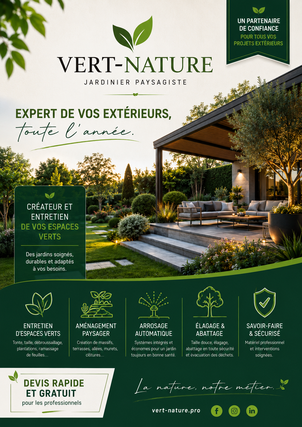 Flyer Vert-Nature — Recto