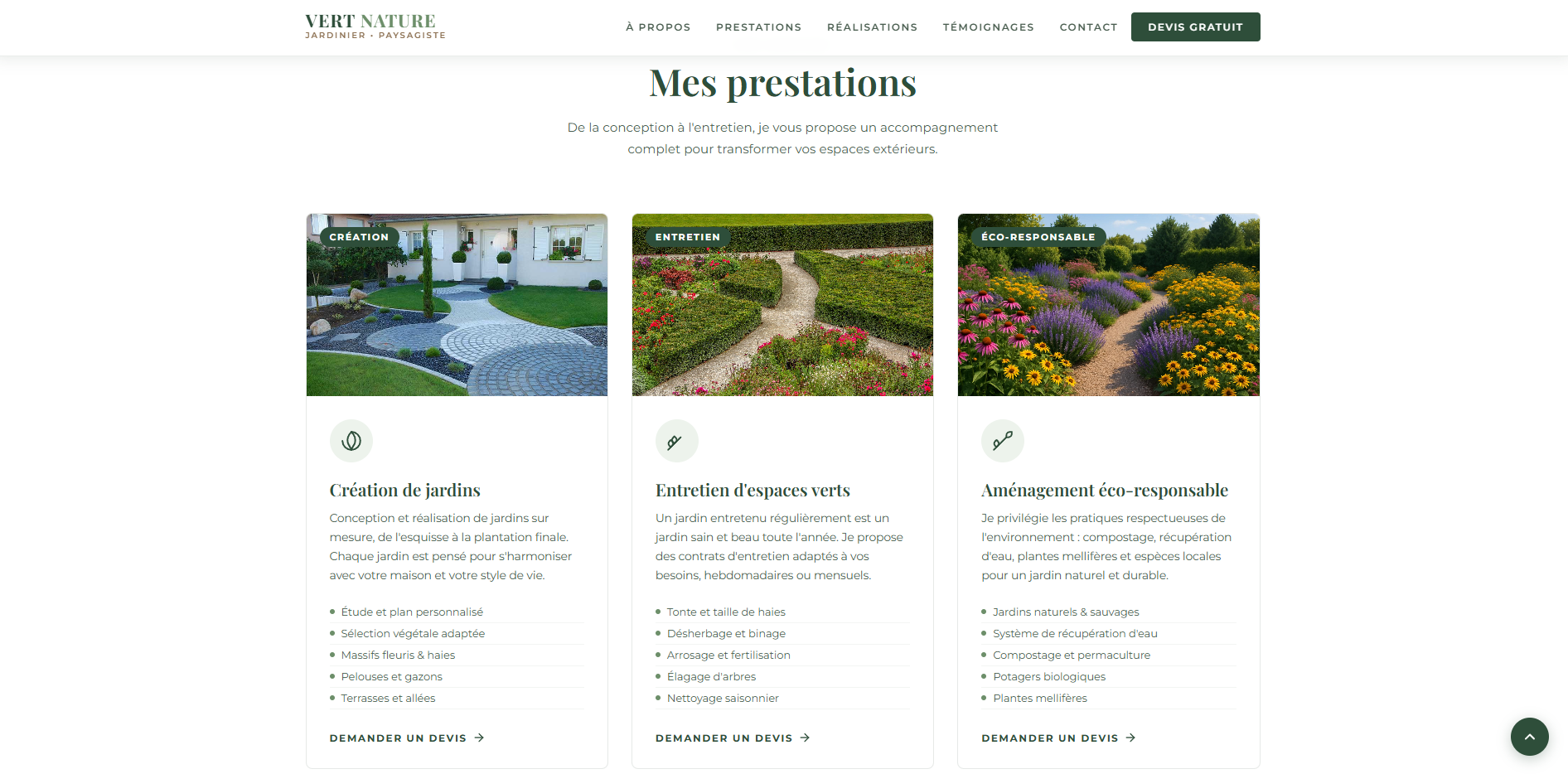 Services Vert-Nature